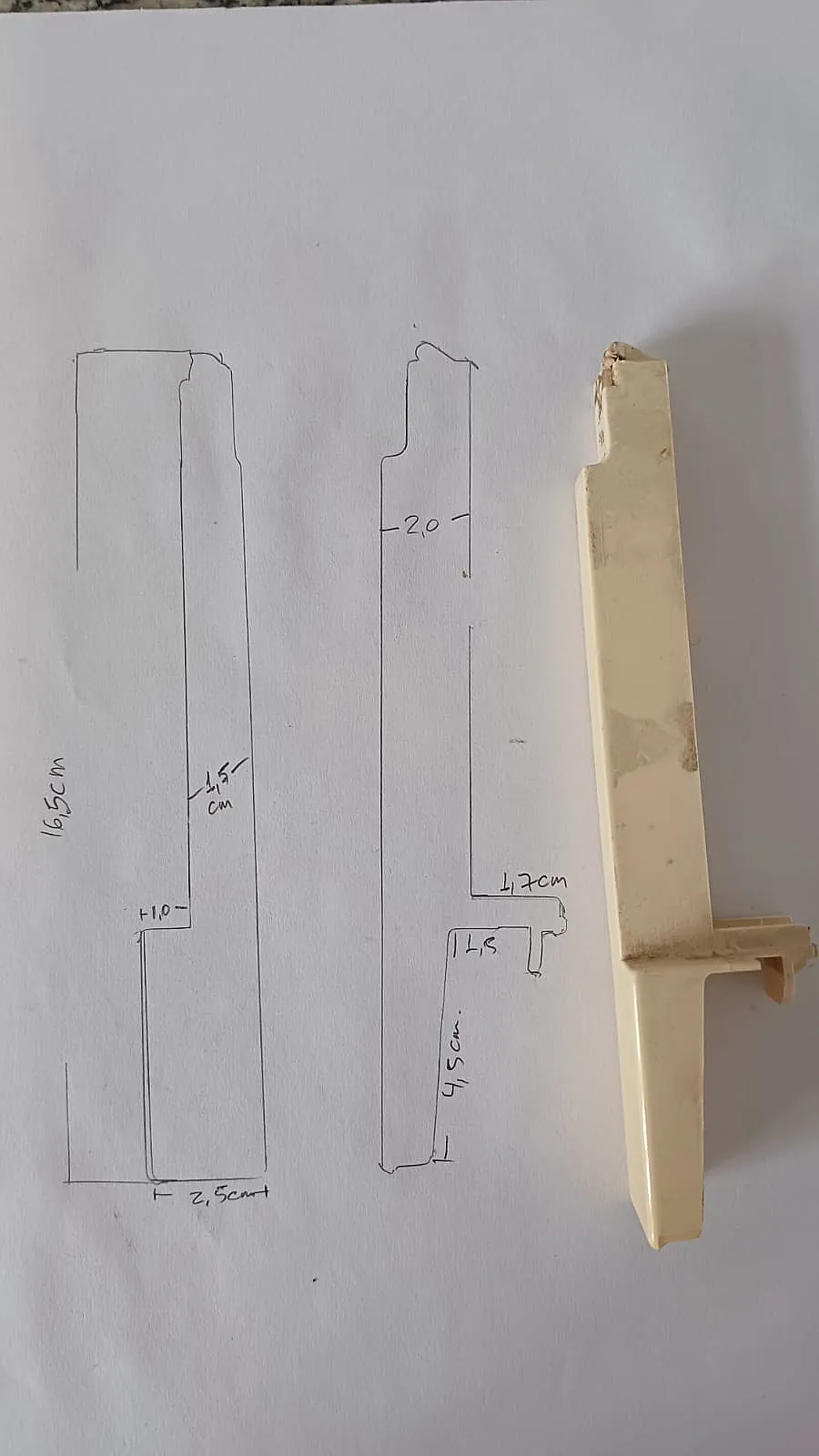 Peça de reposição do teclado inferior para órgão Minami ME-7100