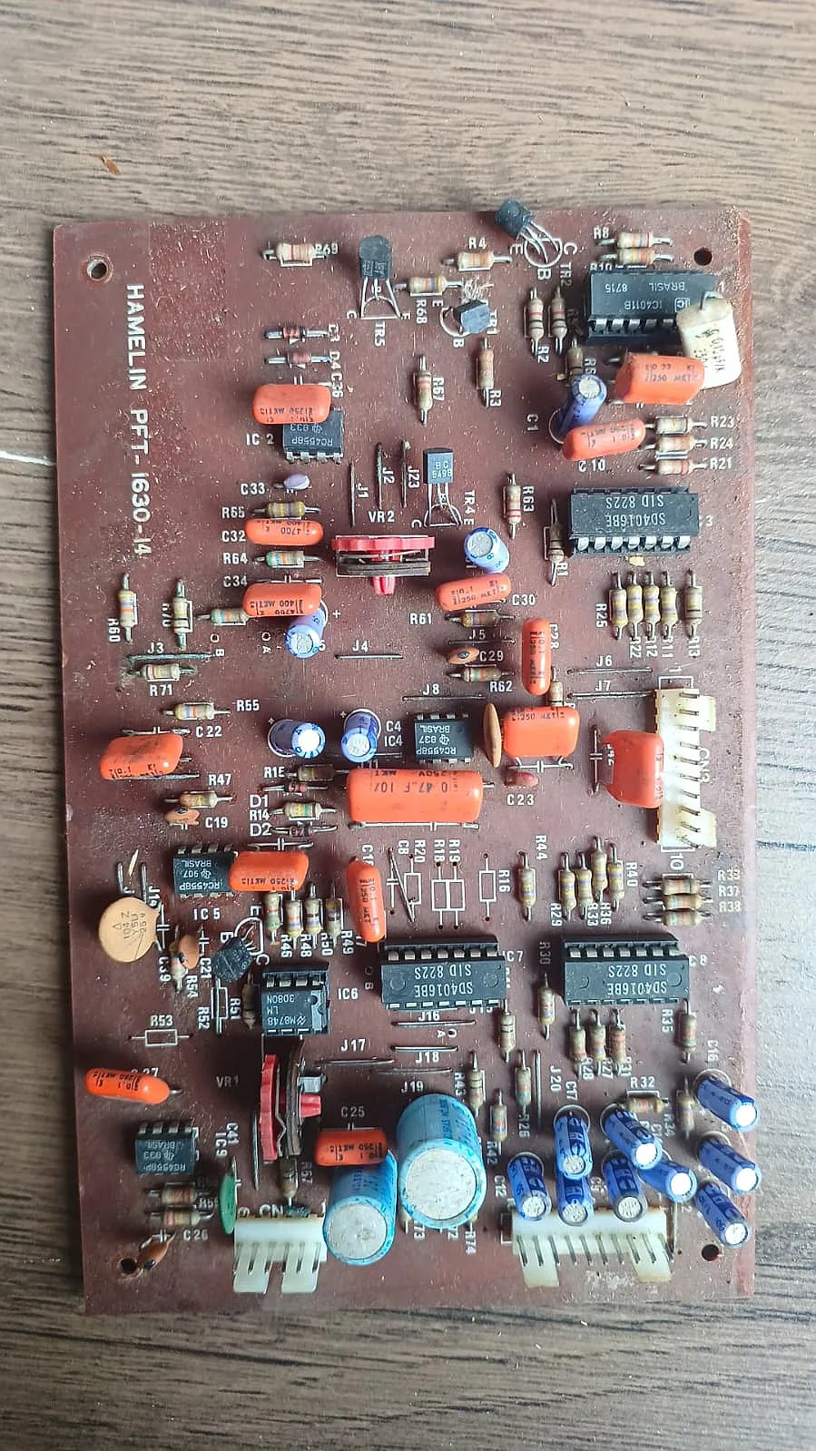 Placa Hamelin PFT 1630-14 para órgão Minami ME-7100